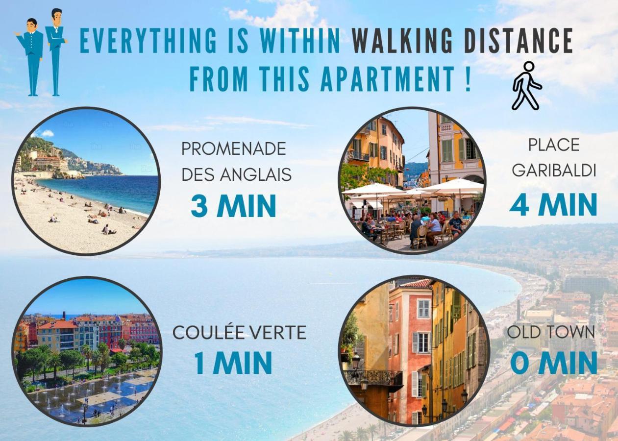 Nestor&Jeeves - Design Vieux Nice - Old Town - Close Sea Εξωτερικό φωτογραφία