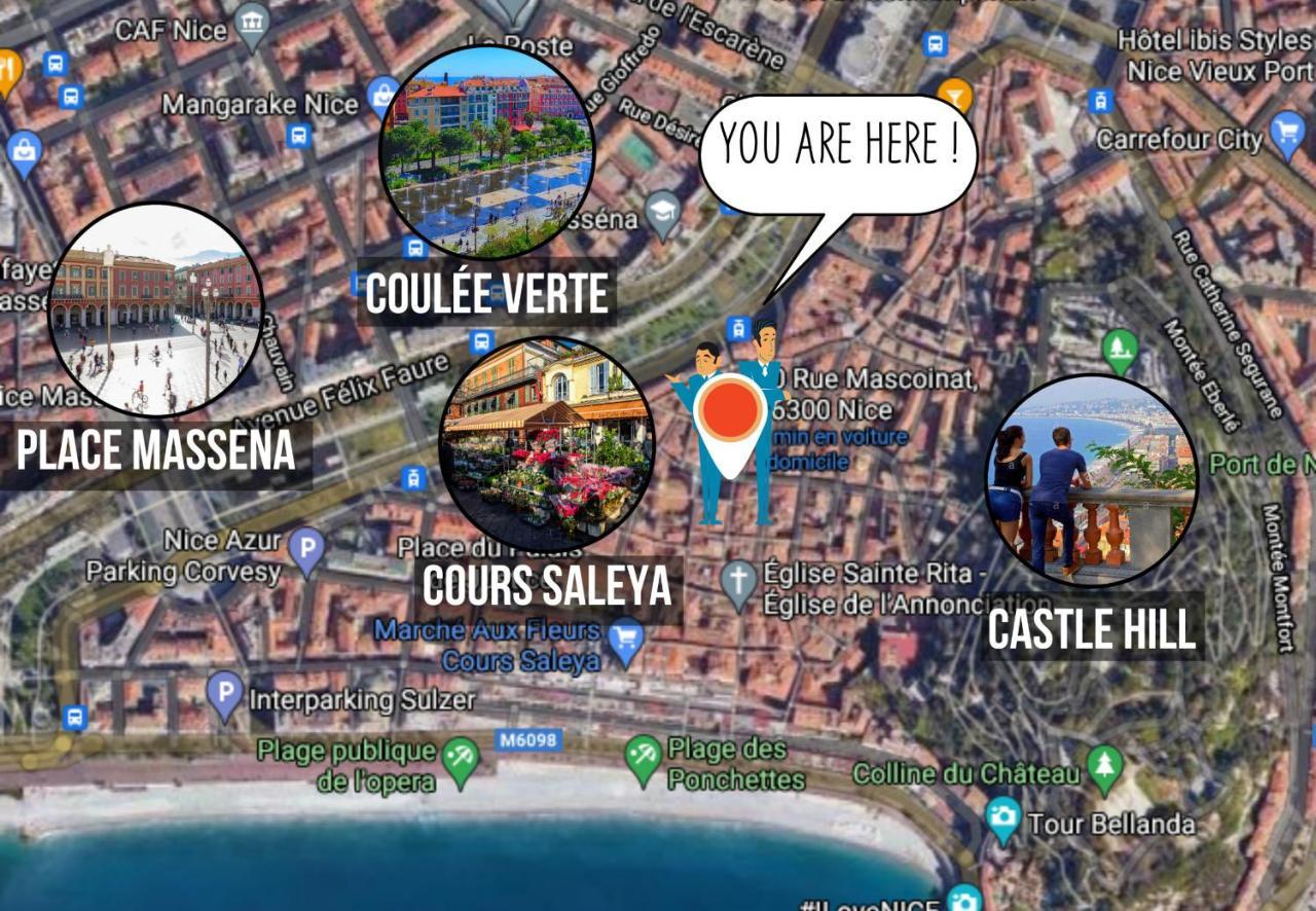 Nestor&Jeeves - Design Vieux Nice - Old Town - Close Sea Εξωτερικό φωτογραφία